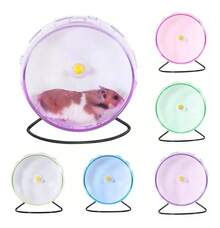 TendenciaRueda Silenciosa Para Hamster Con Soporte Extra Grande 21cmCalidad premium - Azul pastel - Ver 7