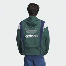 Adidas Originals Men's AC M WB Jacket Woven Hooded Outerwear KS3553 - Green - View 3