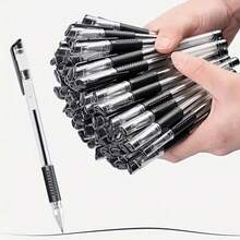 10-100Pcs European Standard Office Signature Gel Pen With 0.5mm Red Blue Black Ink Bullet Head ,Suitable For Student Office Stationery Gift , Back To School - Sets - View 2