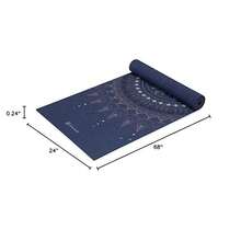 Yoga Mat - Premium 6mm Print Extra Thick Non Slip Exercise & Fitness Mat For All Types Of Yoga, Pilates & Floor Workouts (68\L X 24\W X 6mm Thick) - 此時此地 - 查看 6
