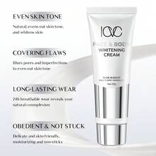 面部及身体美白霜 - 面部及身体化妆品，适用于面部、颈部、腋下、关节等部位，男女皆宜 - 化妆品 - 美白素顏霜1支 - 查看 4