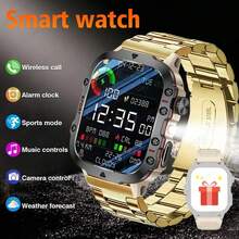 2026 New Men's Stylish Smart Sports Watch, With LED Light, Wireless Call, Message Reminder, Sports Modes, Voice Assistant, Weather Push, Timer, Stopwatch And Other Functions, Compatible With Android And IOS Phones - Multicolor - View 16