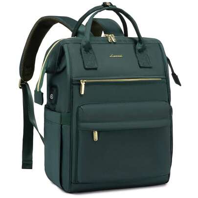 LOVEVOOK Laptop Backpack For Women,15.6 Inch Work Teacher Nurse Bag,Business Computer Backpack Purse ,Stylish Casual Daypack For Travel