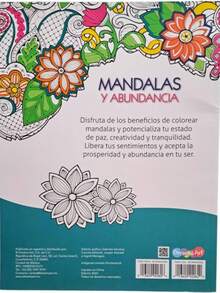 MANDALAS Y ABUNDANCIA- LIBRO COLOREA - Libro único - Ver 3