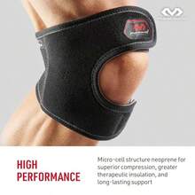 Knee Support Wrap Knee Pain Relief from Jumpers Knee Runners Knee Patella Support Tendon Support Cartilage Meniscus Injuries Adjustable for Men and Women Sold as Sine Unit 1-060 - Grande/Extra grande - Ver 3