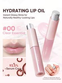 JUDYDOLL 保湿唇油，每日滋养唇部精华油，防止干燥，淡化唇纹，打造水润光泽双唇，深层滋润 - #00 Clear Essential - 查看 2