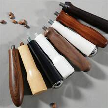 1Pc Universal Coffee Wooden Handle, Wooden Handle Replacement Kit For Coffee Machines Coffee Handle Coffee Machine Handle - Multicolor - View 12