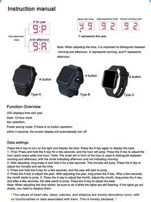 Set de 2 relojes digitales cuadrados con diseño espacial y LED, con pulsera de fútbol que muestra fecha y hora, adecuado como regalo de cumpleaños o de vuelta al colegio para adolescentes - Multicolor - Ver 6