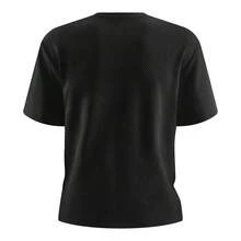 Set de tricou bărbătesc cu mânecă scurtă, guler rotund și pantaloni scurți cu șnur în talie, potrivit pentru stilul casual, vacanță, petrecere, birou zilnic, afaceri minimaliste, set de tricou stilat, excelent pentru purtare personală sau cadou pentru prieteni - Negru - Vizualizare 5