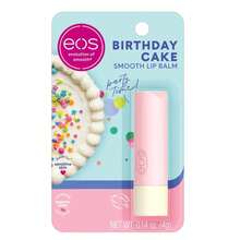 Eos Natural Shea Lip Balm- Birthday Cake, All-Day Moisture Lip Care Products, 0.14 Oz - Màu A - Xem 1