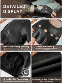 Womens Leather Gloves Driving Touchscreen Warm Nappa Texting Winter Wool Knitted Liner - C - Ver 12