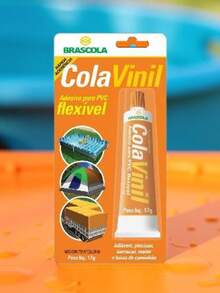 Cola Vinil Brascola 17g – Alta Fixação para Piscina, Boia e Vinil - A - Visão 3