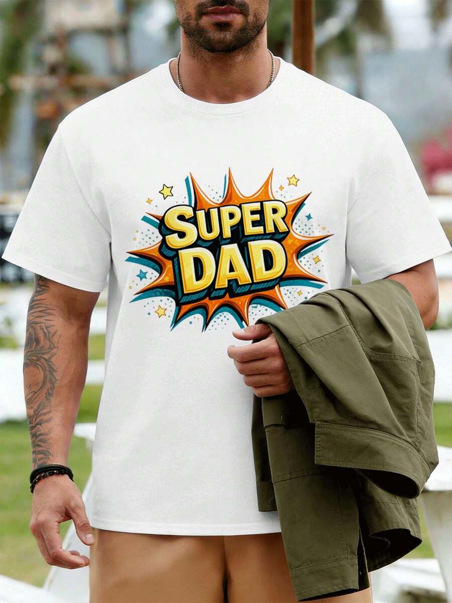 T-shirts pour hommes - Blanc - Voir 1