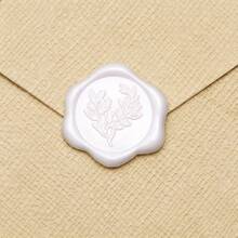 30张浅粉色蜡封贴纸，包含3种设计，自粘信封封口印章贴纸，适用于婚礼请柬、座位表、圣诞礼物包装，每包3种设计 - 3款/包款(淺粉) - 查看 7