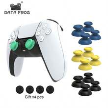 DATA FROG 4PCS Joystick Caps For P5 DualSense Controller - Analog Thumb Stick Grip Cover - Set - View 1