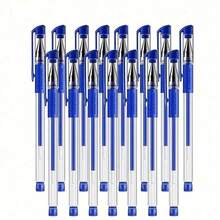 10-100Pcs European Standard Office Signature Gel Pen With 0.5mm Red Blue Black Ink Bullet Head ,Suitable For Student Office Stationery Gift , Back To School - Sets - View 7