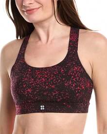 Power Medium Support Sports Bra - Đỏ - Xem 2