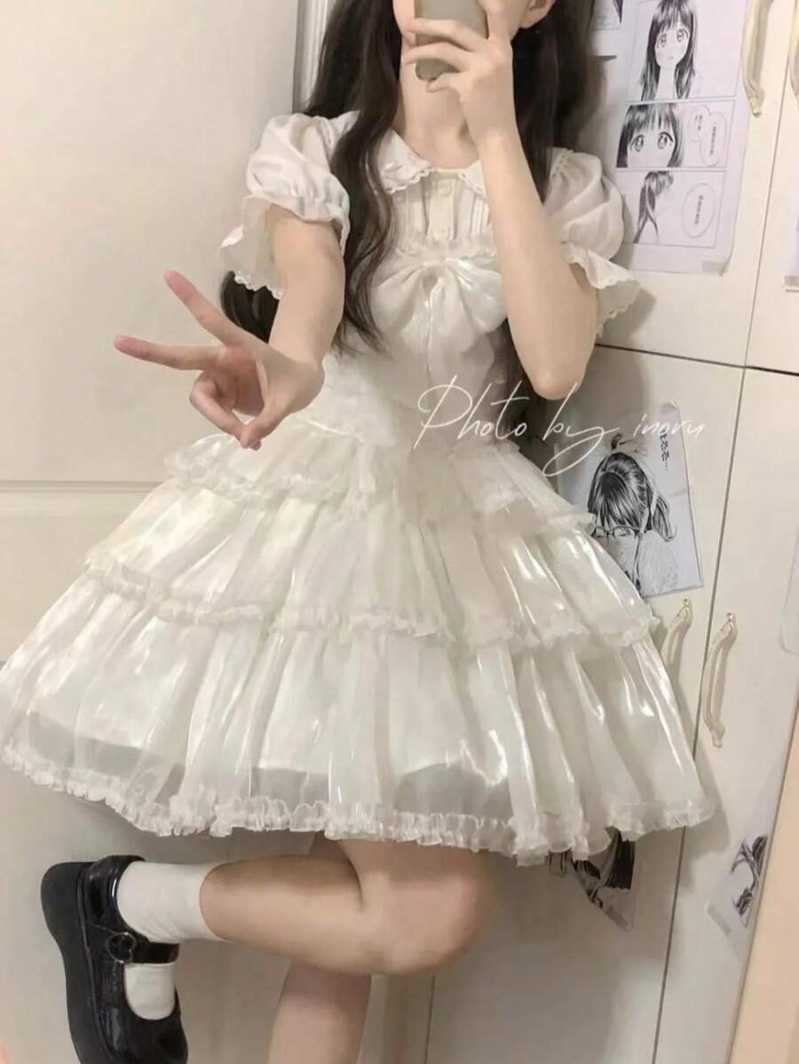 Lolita Dresses - White - View 1