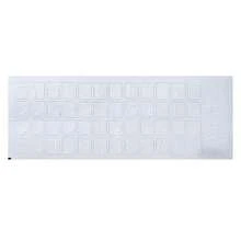 3pcs Arabic Transparent Keyboard Stickers Language Letter Red White Labels Computer PC Dustproof Laptop Accessories - 3 Cards (red/white/blue) - View 10