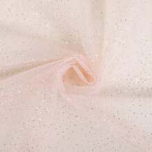 1pc Dotted Mesh Fabric, Shiny Dot Texture, Suitable For Wedding, Party Dress, DIY Crafts - Multicolor - View 45