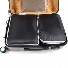 Set Of 4PCS Travel Compression Storage Bags Organizer Organiser In Suitcases Packing Cubes Luggage - Multicolor - View 6