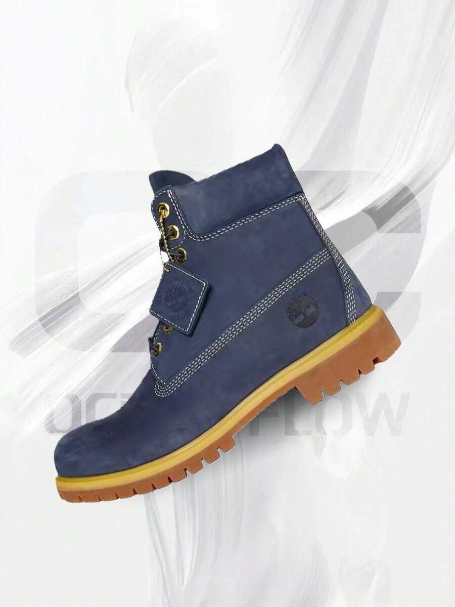 Timberland 6" Premium Waterproof Boot Peacoat– Men's Lifestyle Sneakers – Shoes For Man -Vintage-Spring & Summer-Inspired Running Shoes, Shock-Absorbing Comfort, Gym To Streetwear Casual Wear-Easter Gift–TB0A2P6WA6P - 呢子大衣 - 查看 1