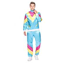 Men Cosplay Clothing - Blue - View 1