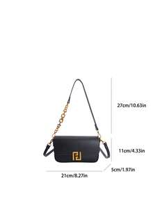 Luxury And Sophisticated Fashion Retro-Sling Bag For Women 2026 New Model, Simple And Elegant, Versatile And Stylish, Large Capacity, Crossbody Bag - Black - View 3