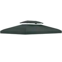 Replacement Roof For Gazebo, Garden Pavilion, Polyester, 3 X 4 M, Anthracite Grey - Dark Grey - View 9