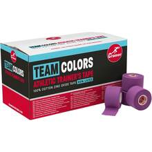 ¡RecomendadoCramer Team Cinta atlética de Colores, 3,8 cm, Caja con 32 Rollos, Varios Colores¡Top de Temporada - Morado - Ver 2