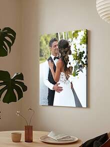 Tranh in ảnh theo yêu cầu - Tải ảnh của riêng bạn lên - Khung ảnh cưới, ảnh chân dung cô dâu chú rể - Quà cưới cá nhân hóa, phù hợp cho đám cưới và trang trí phẳng 2D, tuyệt vời cho trang trí phòng. - Nhiều màu 04 - Xem 5