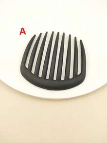 1pc Leopard Print Elegant ABS Plastic Hair Claw Clip, Suitable For Everyday Wear - Multicolor - View 10