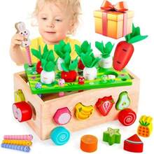 juego de clasificación de formas juguete educativo motricidad fina preescolar regalo para niños niñas - 10 en 1 - Ver 7