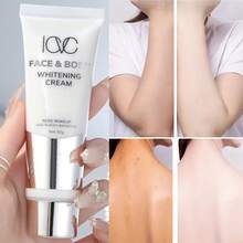 面部及身体美白霜 - 面部及身体化妆品，适用于面部、颈部、腋下、关节等部位，男女皆宜 - 化妆品 - 美白素顏霜1支 - 查看 1