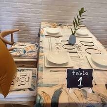 21pcs Mini Chalkboard Signs With 1pc Chalk, 4"X3" Wooden Reusable Blackboard For Food, Buffet, Elegant Dining, Wedding Party, Message Board, Table Numbers - A - View 9