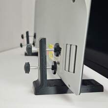 垂直笔记本电脑支架，可调节，2 件装，可拆卸笔记本电脑支架，带防滑垫，节省空间的桌面支架，带通风设计，适用于游戏笔记本电脑，兼容 MacBook、戴尔、惠普以及所有厚度不超过 1.7 英寸的笔记本电脑。 - 彩色 - 查看 6