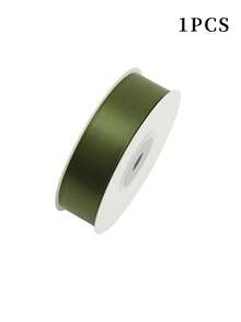 18m/Roll 2cm High Density Polyester Ribbon, Wedding Bouquet Packaging Ribbon, Handmade Gift Packaging Woven Ribbon, Party Decoration Satin Ribbon - Multicolor - View 12