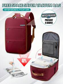 Multi-Functional Large Capacity Travel Backpack - Rectangle - View 13