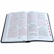 Biblia Letra Grande 12 Puntos RV1960 Imit Piel Negro Cordero Y Leon Con Indice - Single Book - View 2