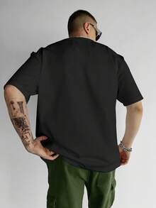 ART OF GOD ON DISPLAY, Custom Graphic Tees For Men - Men's Tees. Casual And Stylish Summer Short-Sleeve Tees Made Of 100% Cotton - 黑色 4 - 查看 4