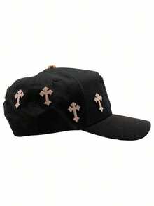 [Envío urgente][Oferta exclusiva]Gorra Barbas B Chrome 24k Hats Mod B Cruces Negro Unitalla - negro - Ver 10
