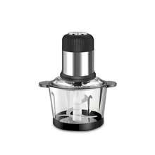Robot De Cocina 800w 2l Picar Moler Compacto - Plateado - Ver 2