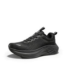 Men's Walking Shoes Running Tennis Cushioning ActiveBreeze Non Slip Athletic Gym Workout Comfortable Fashion Sneakers - 黑色 - 查看 2