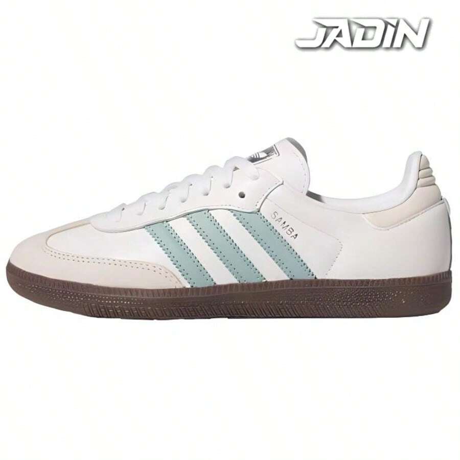 Adidas Samba Wmns Og 'White Hazy Green' Women's IH2752 | Retro Heritage Style, Timeless Silhouette - 薄荷綠 - 查看 1