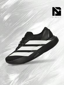 Adidas Adizero Evo SL Black White – Men's Lifestyle Sneakers – Shoes For Man-Vintage-Spring & Summer-Inspired Running Shoes, Shock-Absorbing Comfort, Gym To Streetwear Casual Wear-Back To School–JP7149 - CORE BLACK/CLOUD WHITE/CORE BLACK - 查看 1