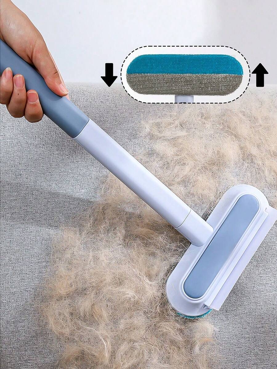 Quitapelos multifuncional 3 en 1 para mascotas, cepillo de pelo ajustable apto para mascotas, alfombras, sofás, ropa de cama, muebles, automóviles - Multicolor - Ver 1