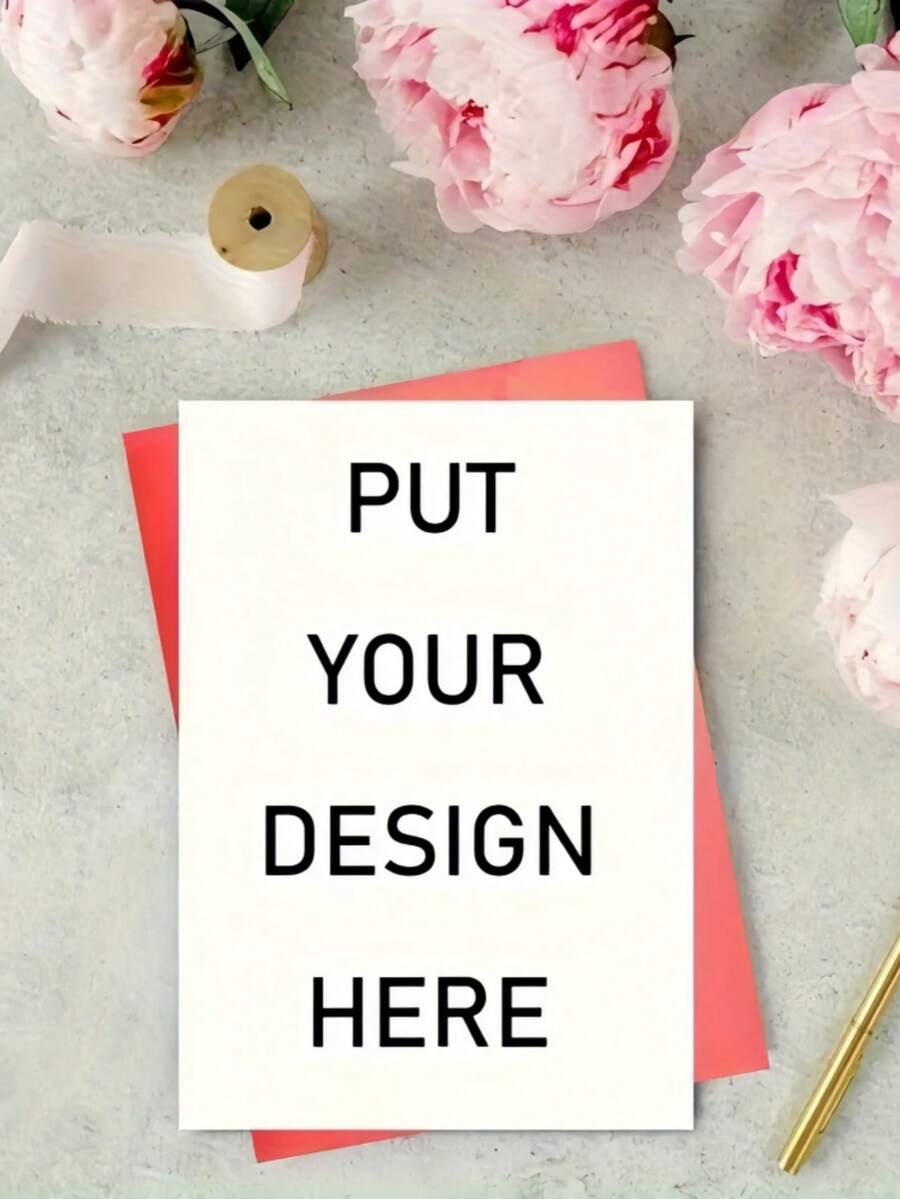 Customized Photo Cards, Invitation Cards, Personalized Paper Cards, Postcards, Unique Thank You Cards, Wedding Invitations - Paper Material, Includes Envelopes - Multicolor - View 1