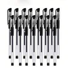 10-100Pcs European Standard Office Signature Gel Pen With 0.5mm Red Blue Black Ink Bullet Head ,Suitable For Student Office Stationery Gift , Back To School - Sets - View 6