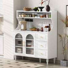 Buffets & Sideboards - White + MDF-1 - View 5