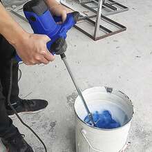Handheld Concrete Cement Plaster Mixer Paddle Mixer Adjustable 6 Speed Stirring - A - View 5